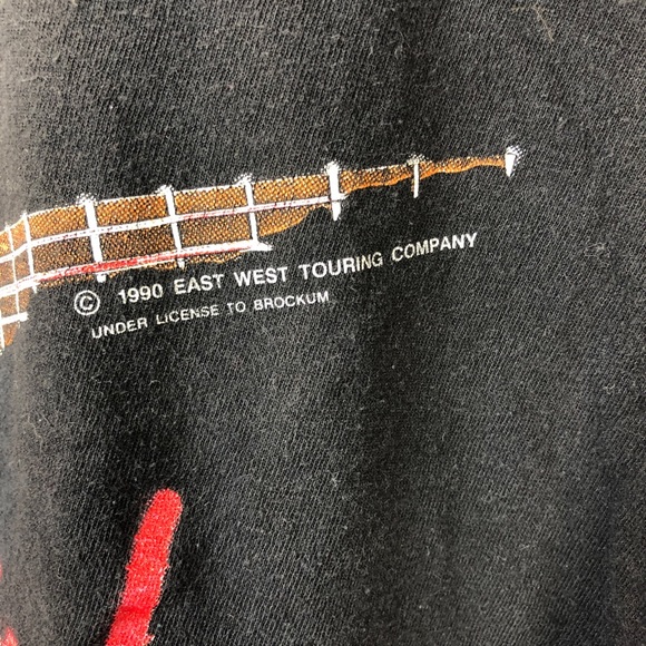 Vintage BOB DYLAN UNDER THE RED SKY TOUR T SHIRT - Picture 3 of 5